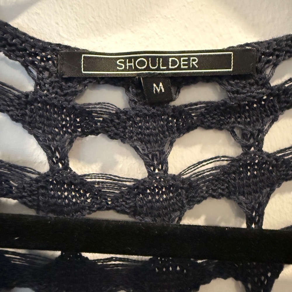 Crochet Open-Front Duster - Picture 8 of 10